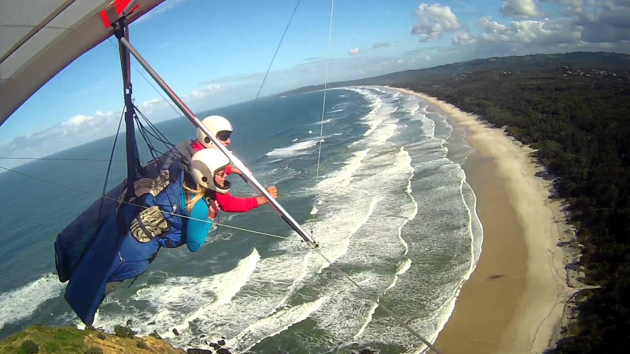 Hang Gliding Byron Bay YouTube Hang Gliding Byron Bay YouTube
