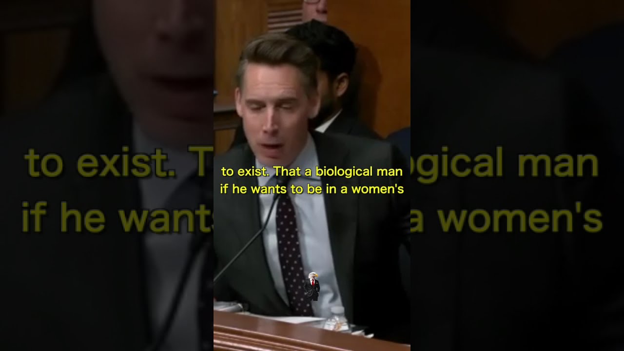 Sen Hawley Is DISGUSTED With The Last Administration Casting Aside Title IX And Ignoring All Women
