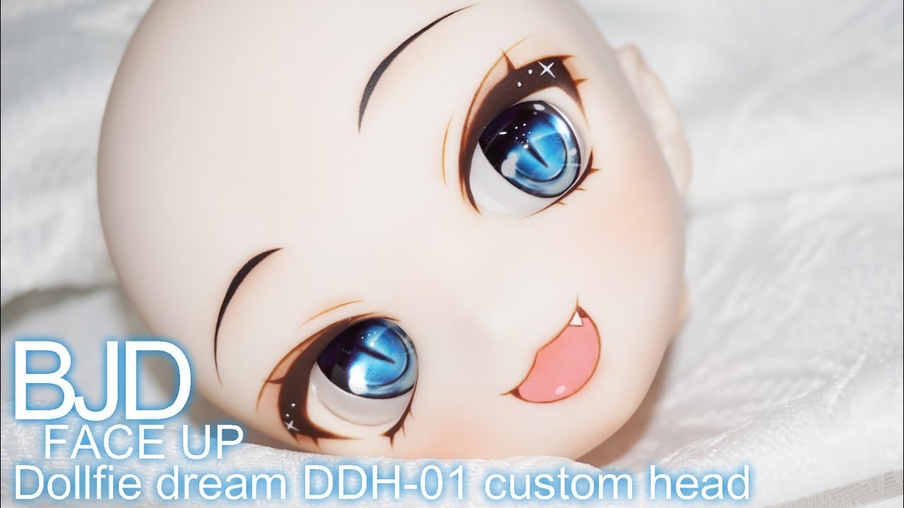 [구체관절인형 메이크업] 돌피드림 DDH-01 커스텀헤드 / Dollfie dream DDH-01 customhead / bjd faceup