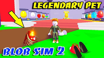 MY FIRST TIME PLAYING BLOB SIMULATOR 2 & GOT LEGENDARY PET | Roblox