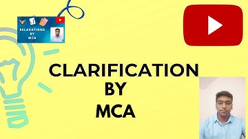 Clarification issued by MCA regarding Relaxation issued on 3rd May 2021