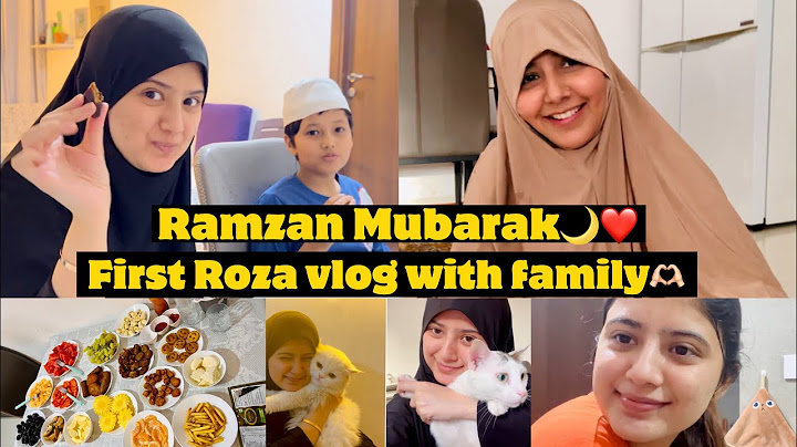 Ramzan Mubarak🌙 First roza with family vlog | Arishfa Khan