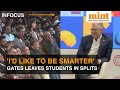 Bill Gates' Wit During Rapid Fire At IIT Delhi Leaves Students In Splits: His Favourite Indian Food