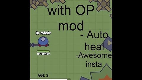 CLEAN instakill with Moomoo.io OP hack (in sandbox)