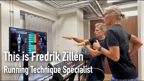 This is Fredrik Zillén - Running Technique Specialist