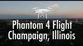 Phantom 4 Flight - Champaign, Illinois