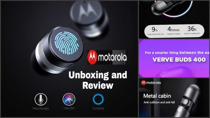 How to Power On & Off Motorola VerveBuds 300? - YouTube