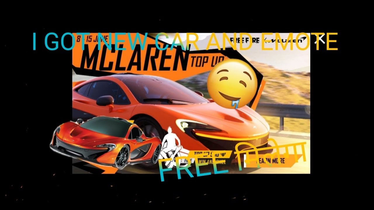 I Got new car |MC laren top up event |free fire