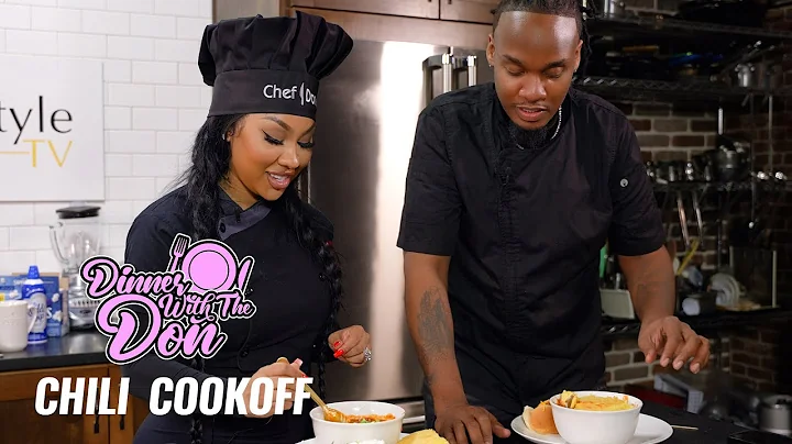 Ari and Tuson Cook Chili #DinnerWIthTheDo...