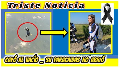 Joven Cayó Desde Mil Metros de Altura _ Su Paracaidas No Abrió