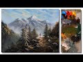 Acrylic Landscape Painting In Time-lapse | Easy Landscape Painting | How to Paint Scenery Landscape