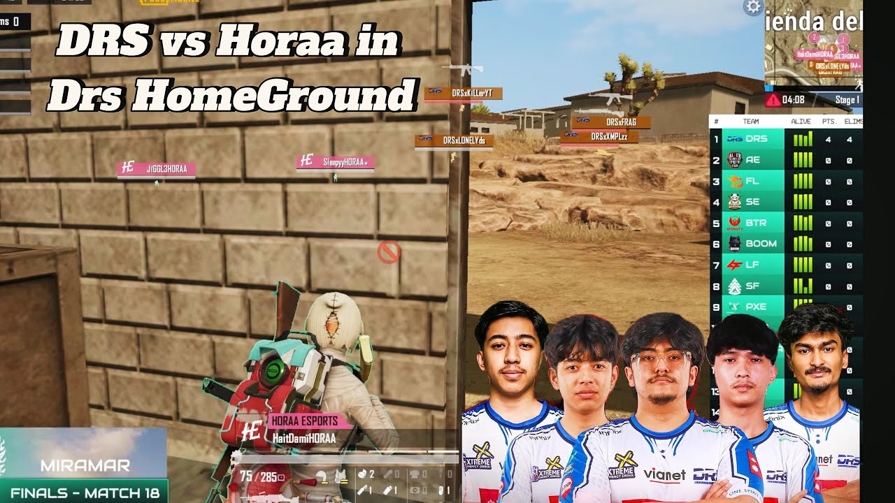 Horaa Push in Drs HomeGround