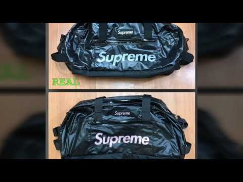 ASMR SUPREME Red Camo Duffle Bag + How To Legit Check! 