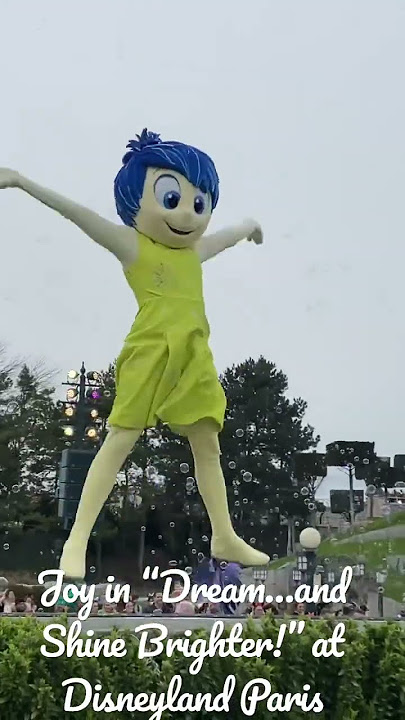 Joy from “Inside Out” Performs in “Dream…and Shine Brighter!” at Disneyland Paris for 30th