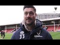 💬 "I'm proud of them" | Johnnie on Walsall (A) 🟡🔵
