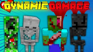 Dynamic Damage resource pack for Minecraft pe be by Akazq screenshot 2