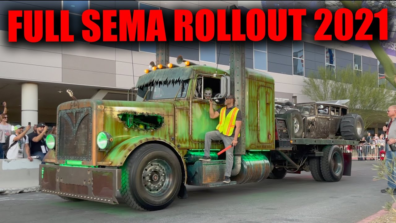 FULL SEMA 2021 ROLLOUT! - SEMA TRUCKS, LOWRIDERS, SUPERCARS, & MORE!!!
