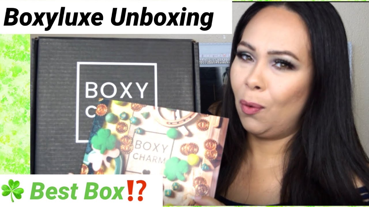 Boxycharm Boxyluxe March 2021 Unboxing Lucky Box? Best Box? SelfCare