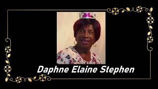 Death Announcement - Daphne Elaine Stephen