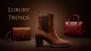 Luxury Trends Taking Over 2026 | The Rise of Suede, Chocolate Brown & Red