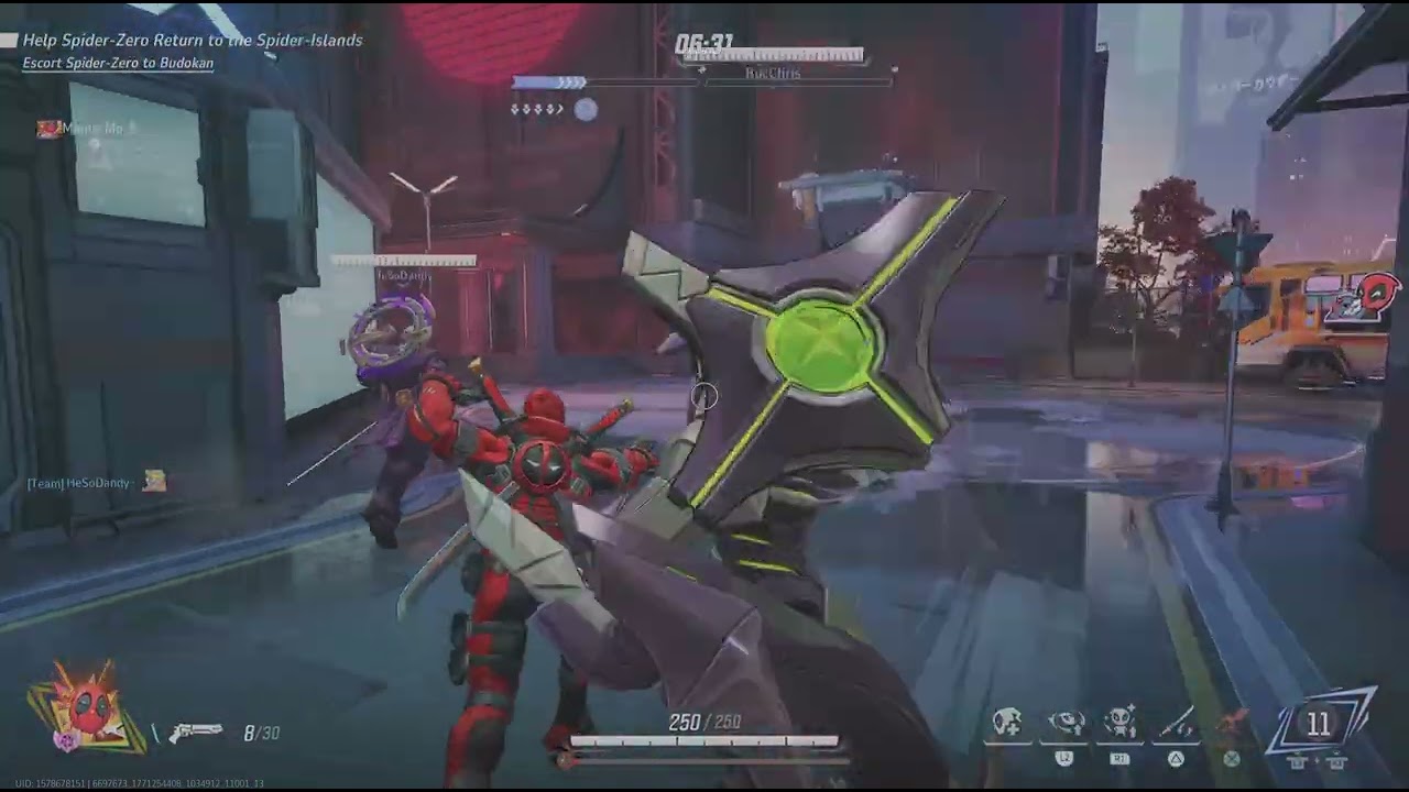 Marvel Rivals Champion Deadpool MVP