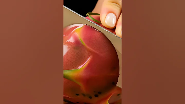 Cutting Glass Fruit Dragonfruit 🍉😍 ASMR #ai #aiart #asmrsounds #asmr #aiasmr #satisfyingvideo #trend