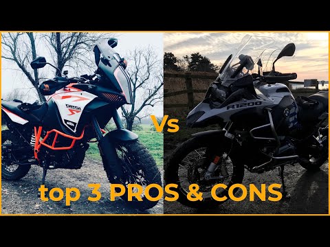 Top 3 pros & cons of the BMW R1200 GSA Vs KTM 1290 SAR