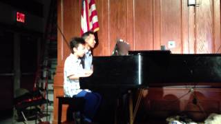 ps130 talent show 2014 with Moon River