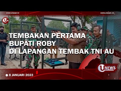 BUPATI BINTAN RESMIKAN LAPANGAN TEMBAK TNI AU MARDA SARJONO  | U-NEWS