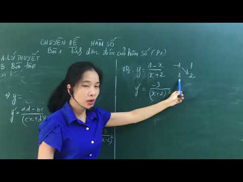 Video Đạo hàm nhanh hàm phân thức và kỹ năng xét dấu cho tất... - youtube