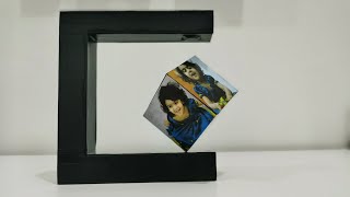 How to Make Magnetic Levitation Photo Frame / Floating cube