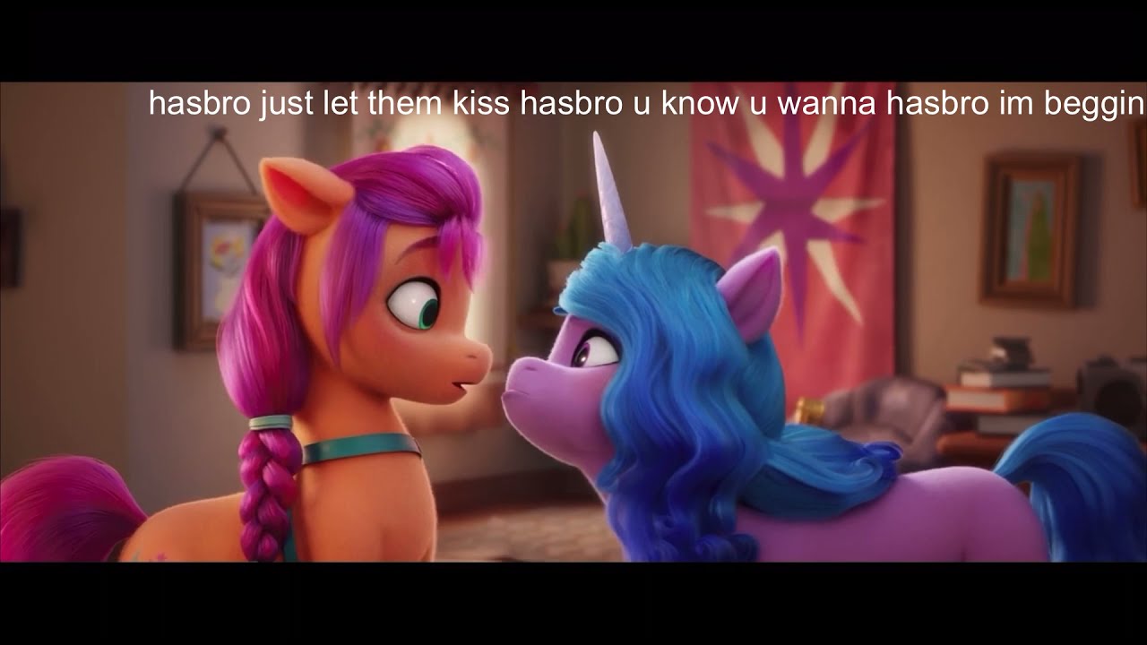 izzy moonbow being a shameless flirt for almost a minute (not so) straight