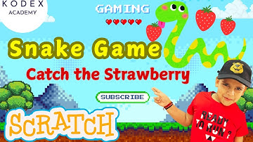 How to Make a Game in Scratch | Snake Game in Scratch | Step-by-Step Game Coding | Kodex Academy