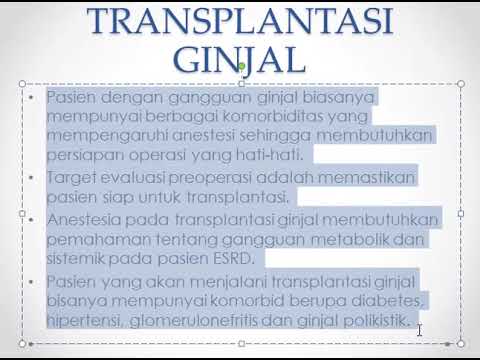 cystoscopy dan transplantasi ginjal