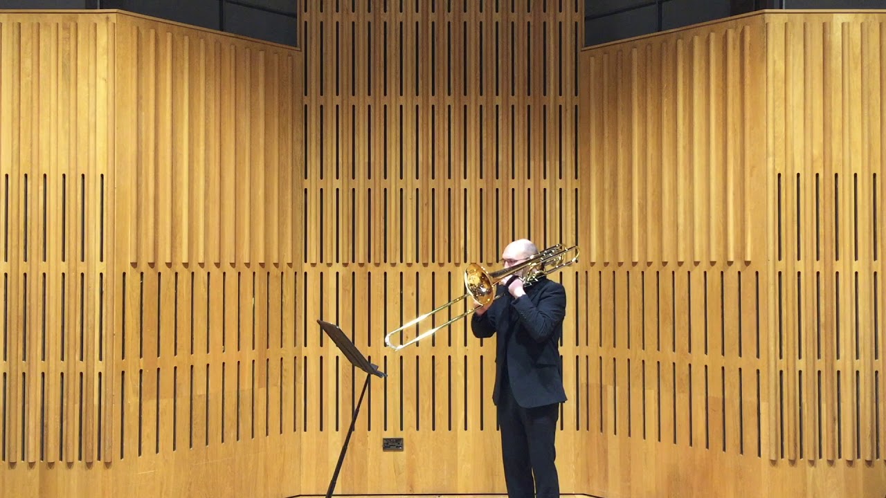 Bass trombone audition excerpts "Symphonic Metamorphosis", by Paul Hindemith YouTube
