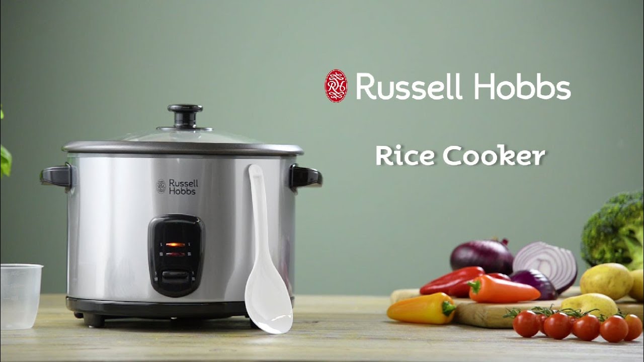 Rice Cooker & Steamer - 19750 | Russell Hobbs - YouTube