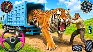 Zoo Animal Cargo Truck Driving Game: 3D Cargo Truck Animal Delivery Real 3D Android Gameplay screenshot 1