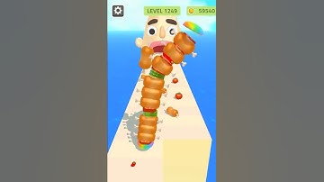 Sandwich Runner Level 1249 Gameplay 🍔📺 | SKILLGAMING ✔️