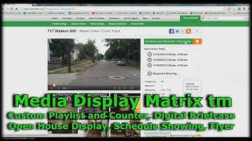 VideoFSBO Media Matrix