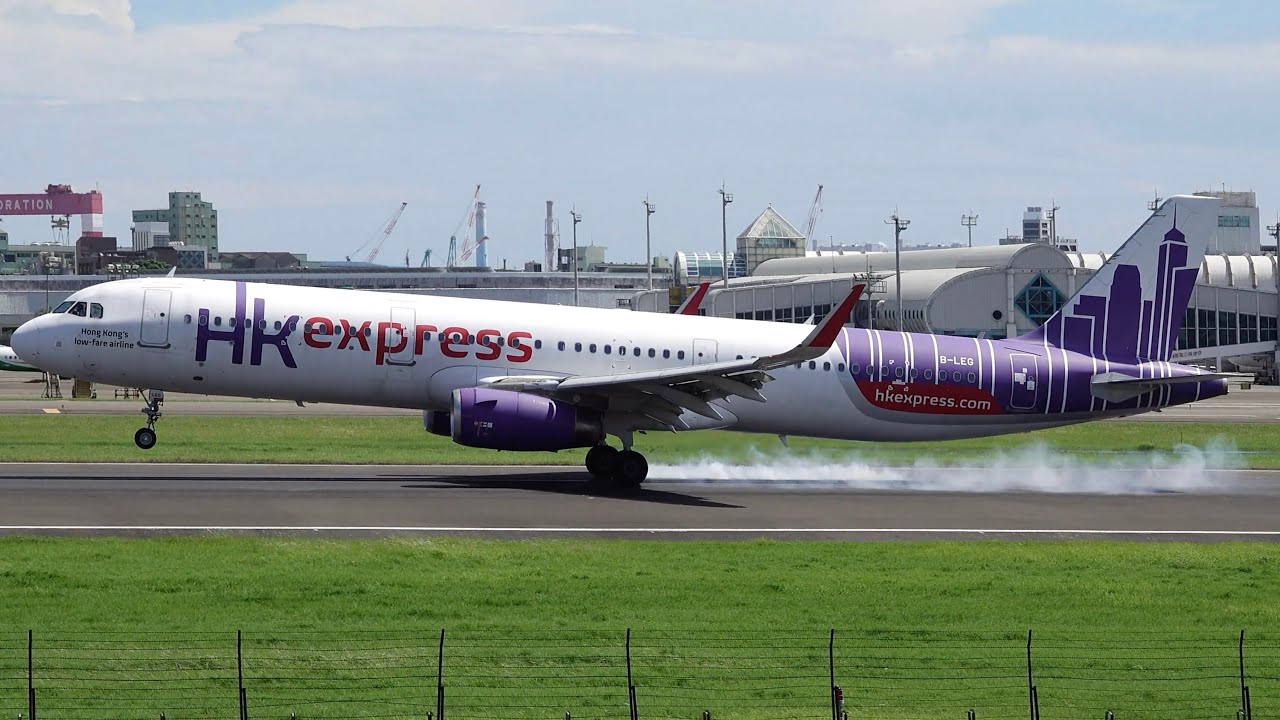 7分鐘6架次飛機起降｜高雄機場飛機起降｜Plane Spotting at Kaohsiung Int’l Airport (KHH/RCKH)