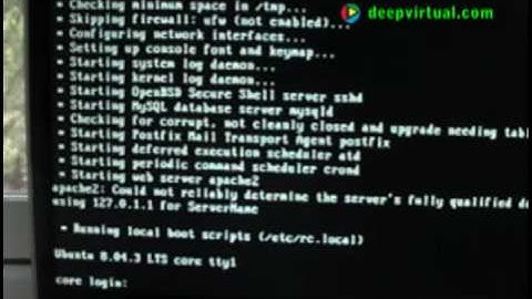 Partitioning & Installing Ubuntu Server Part 2/2