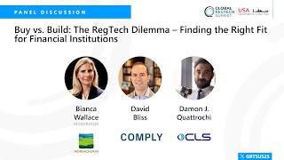 Global RegTech Summit USA 2025 - Buy vs. Build: The RegTech Dilemma