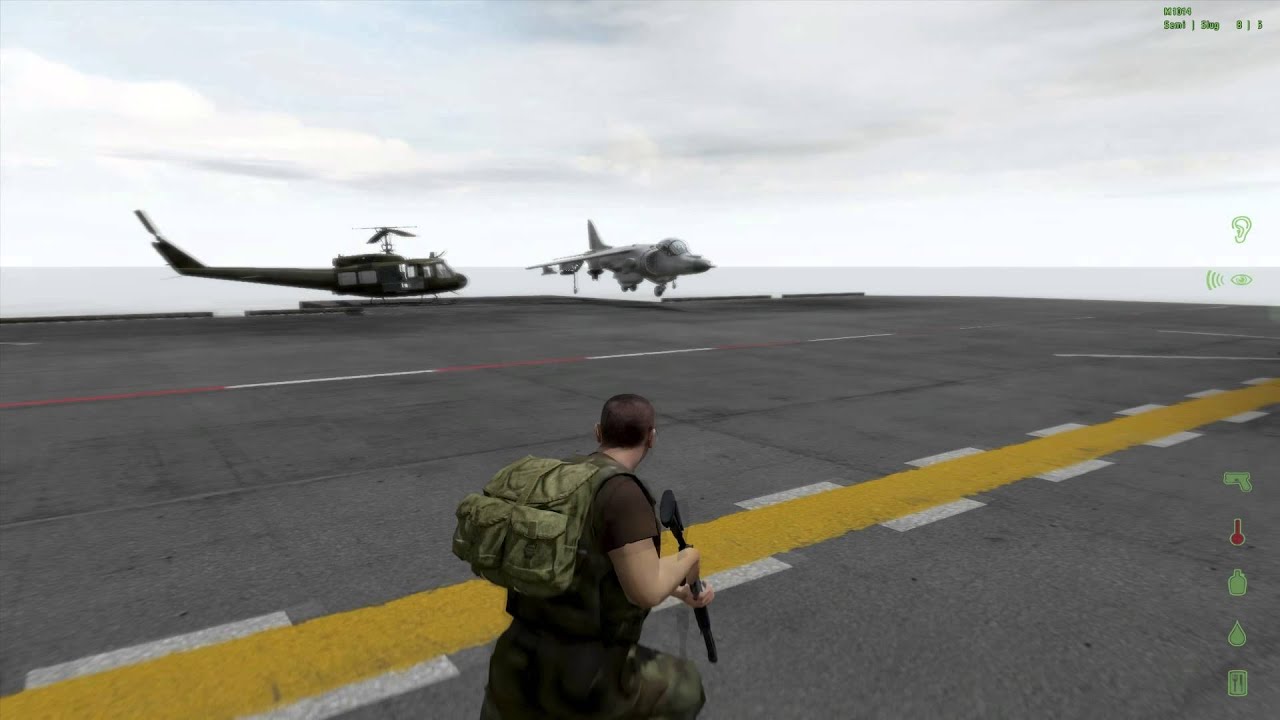 DayZ Hive45 Harrier Landing