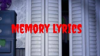 Memory lyrics fnaf (by rocket gaming) Resimi