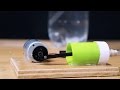 Como fazer uma MINI BOMBA DE AR caseira para aquários