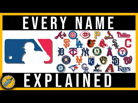 Video: Kaip kiekviena MLB komanda gavo savo vardą (nacionalinė lyga)