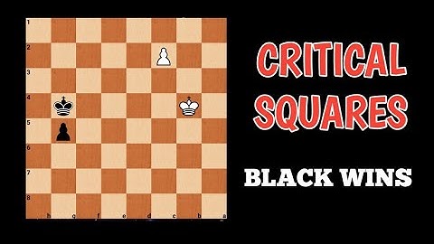 CRITICAL SQUARE || Chess Endgame