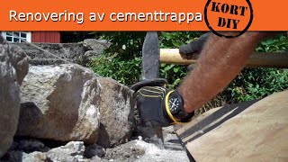 Renovering Av Cementtrappa