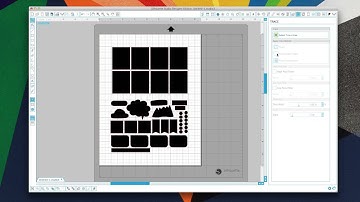 PNG Cut File for Tracing Planner Printable Stickers in Silhouette
