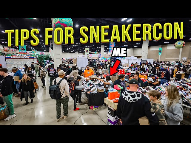 Krav Som regel mikrocomputer 10 BEST TIPS For Going To Sneaker Conventions (Beginners Guide) - YouTube